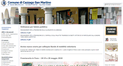 Desktop Screenshot of comune.cazzago.bs.it
